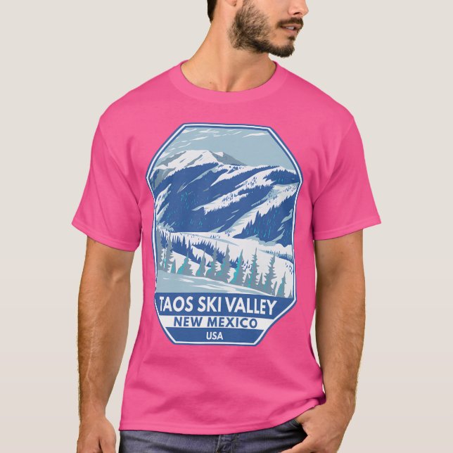 T-shirt Taos Ski Valley Nouveau-Mexique Station d'hiver (Devant)