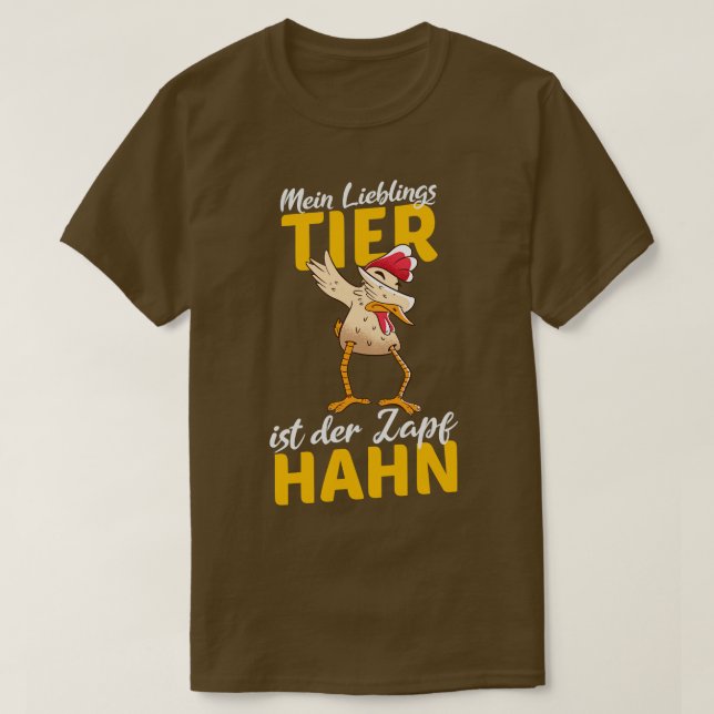 T-shirt Tap Dabing robinet bière toast toast (Design devant)