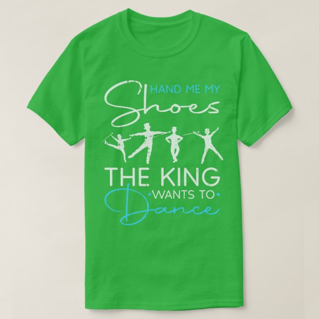 T-shirt Tap Dance Chaussures Hommes Garçons Tap Danseuse (Design devant)