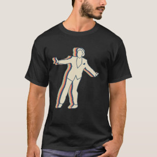 T-shirt Tap Dance Danse Danser Danser Retro Line Art