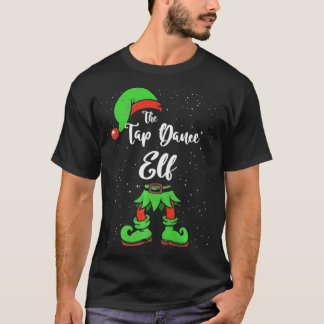 T-shirt Tap Dance Elf Correspondant Famille Pajama de Noël