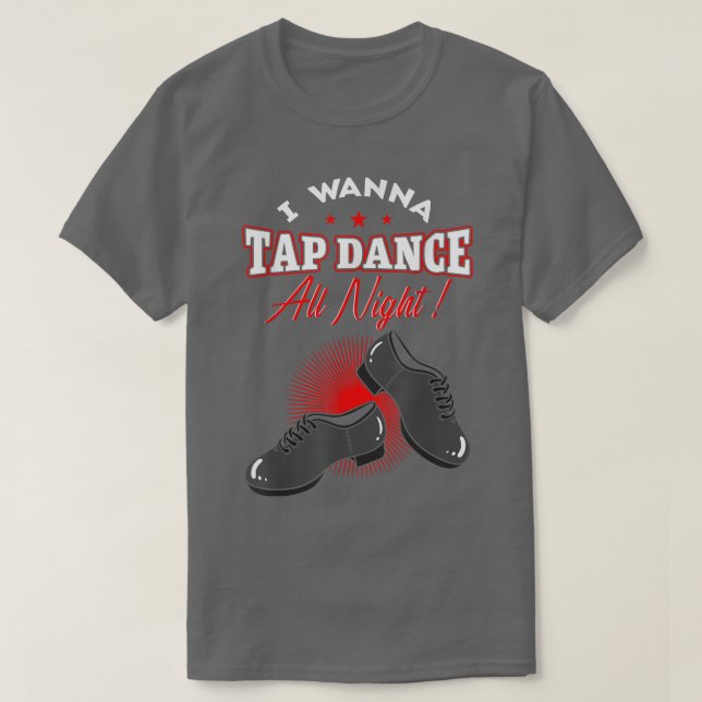 T-shirt Tap Dance Instructeur Sound Dancer Step Dancing Al (Design devant)