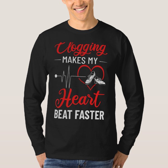 T-shirt Tap Dancer Costume Tap Dance Leçons Tap Dance Mus (Devant)