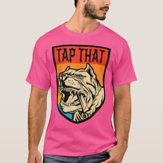 T-shirt Tap Tha Pitbull Smoking Cigar