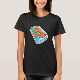 T-shirt Tape Cassette Music 70's 80's And 90's Vintage  1