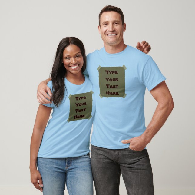 T-shirt Tapez votre texte ici (Unisexe)