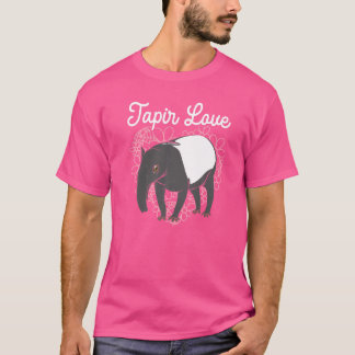 T-shirt Tapir Love Animaux Zookeeper Tapir 1