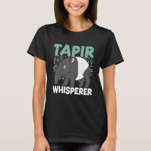T-shirt Tapir Whisperer Faune Animal Zookeeper Tapir