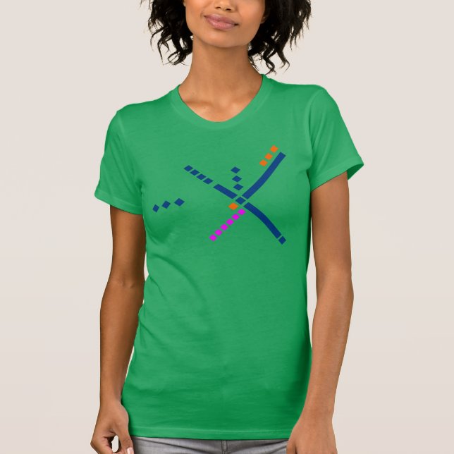 T-shirt Tapis d'aéroport de PDX Portland (Devant)