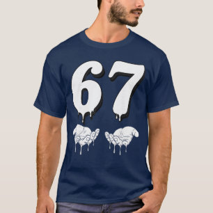 T-shirt Tapis de costume Cool Si Seven 6 7 Meme Gen Alpha
