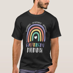 T-shirt Tapis de famille de maman fière arc-en-ciel bohème