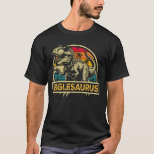 T-shirt Tapis de famille Eaglesaurus T Rex dinosaure aigle