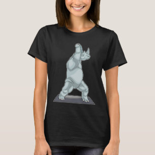 T-shirt Tapis de yoga Yoga Rhino