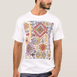 T-shirt Tapis indien, paisley mandala, yoga
