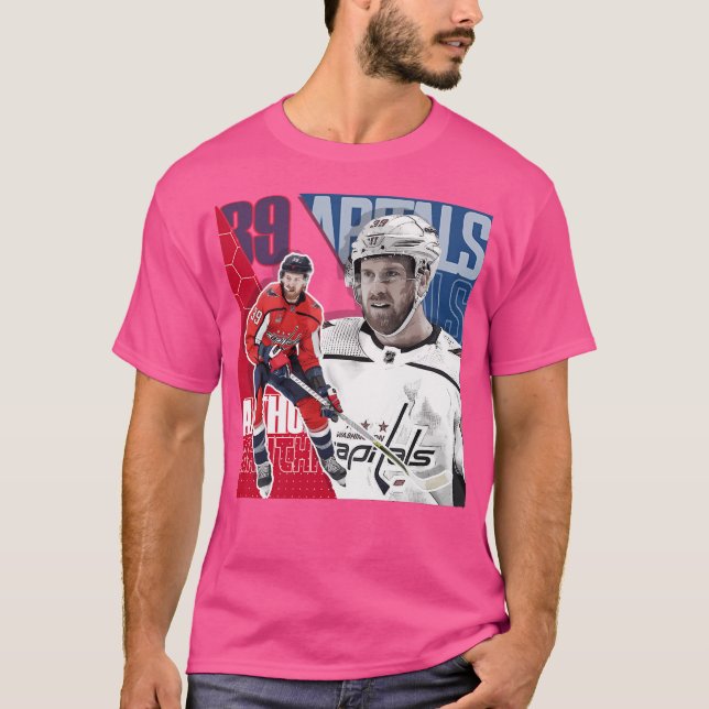 T-shirt Tapisserie de chemise de hockey Anthony Mantha (Devant)