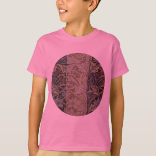 T-shirt Tapisserie de Jacinthe de William Morris Botanique