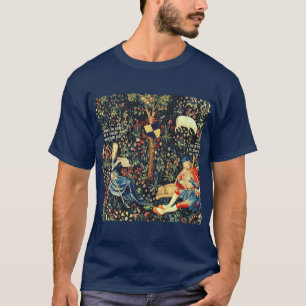 T-shirt Tapisserie de la Renaissance médiévale Bergers et 