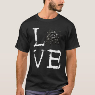 T-shirt Tarantula Gothique Amour Arthropode Arachnophile A