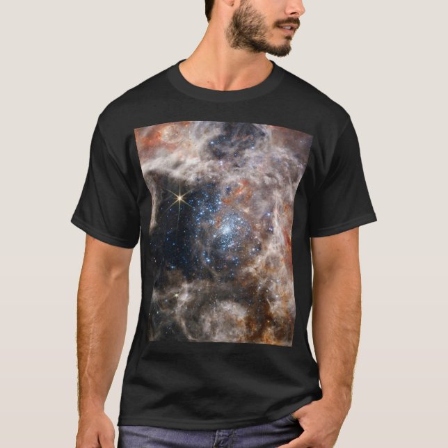 T-shirt Tarantula Nebula Image de JWST (Devant)