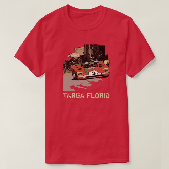 T-SHIRT TARGA FLORIO RACE (Design devant)