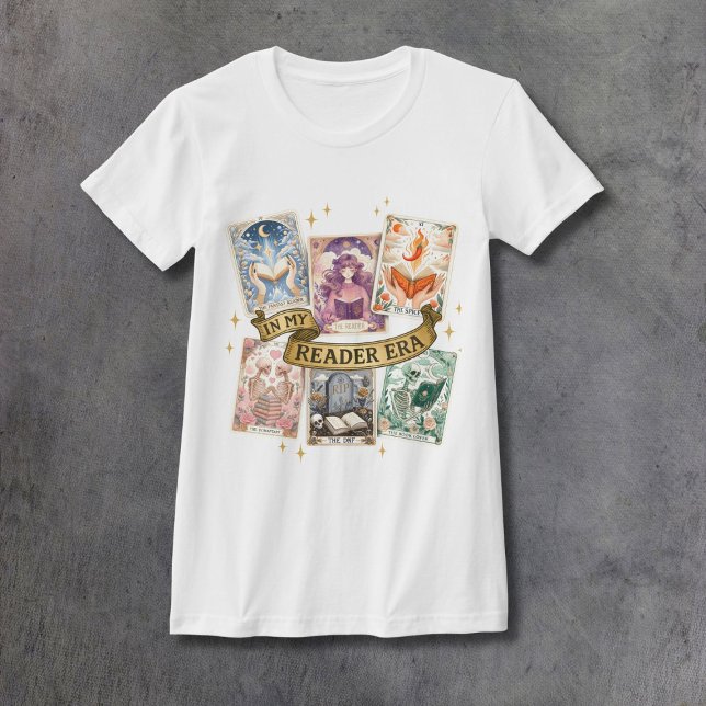T-shirt Tarot Card Reader Women's Fitted (Créateur téléchargé)