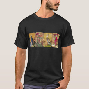 T-shirt Tarots antiques, Cartes de cour allemandes et drap