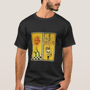 T-SHIRT TAROTS DE RENAISSANCE ANTIQUE /LE SOLEIL, L'ACE DE