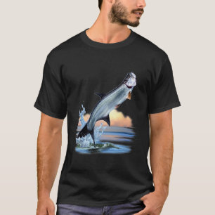T-shirt Tarpon Fish Fresh Water Wildlife Hunting Fishing