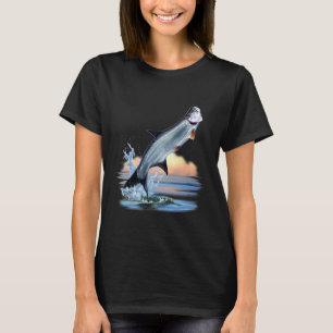 T-shirt Tarpon pêche eau douce faune chasse pêche A