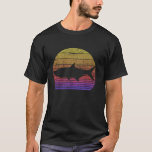 T-shirt Tarpon Pêche Retro Tarpon Pêcheur d'eau de mer