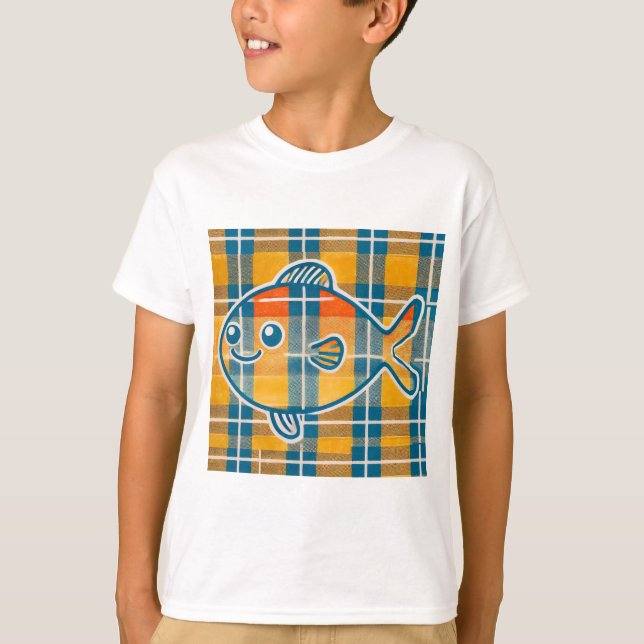 T - Shirt Tartan (Vorderseite)