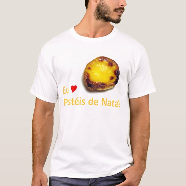 T-shirt Tarte à couture portugaise (Devant)