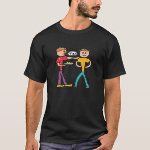 T-shirt Tarte à la garde dans le visage