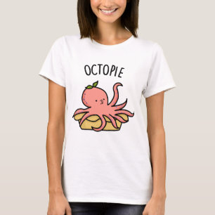 T-shirt Tarte à tarte Octo drôle Pie à tarte Octopus