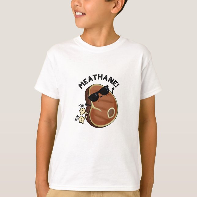 T-shirt Tarte à viande drôle Farting Viande tourte (Devant)