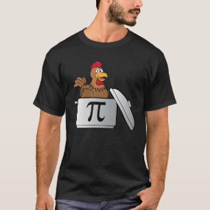 T-shirt Tarte au poulet   Pi Lovers Chick Match Gi De Vaca