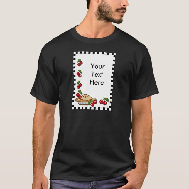 T-shirt Tarte aux cerises jour 20 février (Devant)