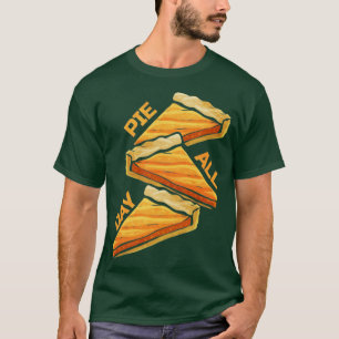 T-shirt Tarte citrouille Toute La Journée À Thanksgiving