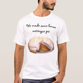 T-shirt Tarte de meringue de citron