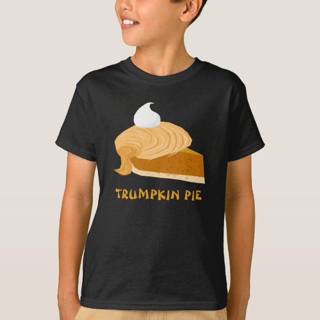 T-shirt Tarte drôle de Donald Trump Trumpkin (Devant)