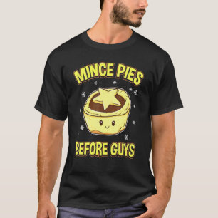 T-shirt Tartines avant les gars - Baking de Noël