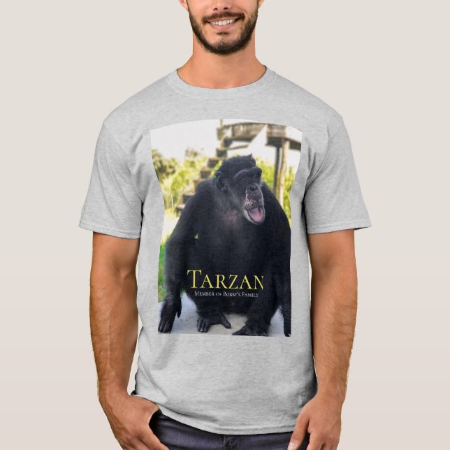 T-shirt Tarzan, membre de la famille Bobby (Devant)