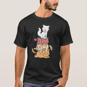 T-shirt Tas De Chatons Mignons Chat Chaton De Chat Persan