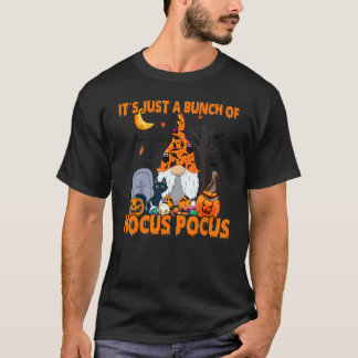T-shirt Tas de Gnome de Citrouille de Hocus Pocus Chauves-