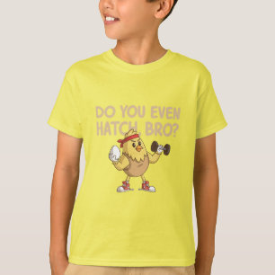 T-shirt T'As Même Le Hatch, Bro ? - Funky Chick Gym Parody