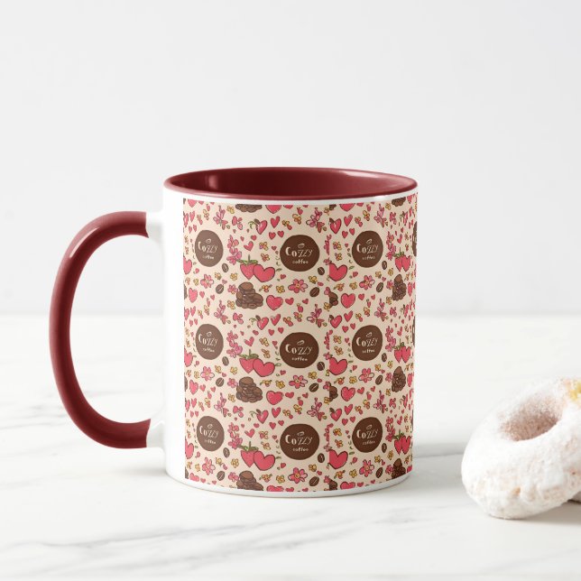 T - Shirt Tasse (Mit Donut)