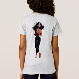 T-Shirt "Tasse chaude, cœur chaud, nouveau départ."