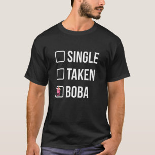 T-shirt Tasse de préparation de thé à boire à boba unique