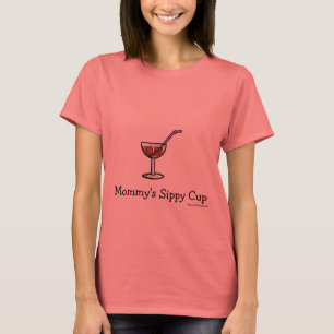 T-shirt Tasse de Sippy de la maman