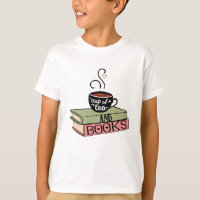 Tasse de thé et de livres